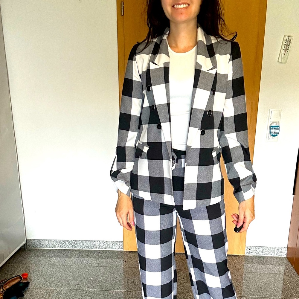 Plaid JACKET only.